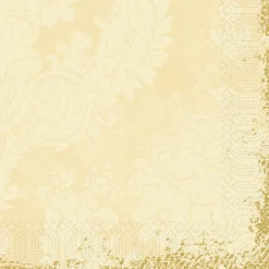 Tissue-Serviette 40 x 40 cm Royal Cream 3-lagig