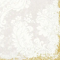 Tissue-Serviette 33 x 33 cm Royal White 3-lagig