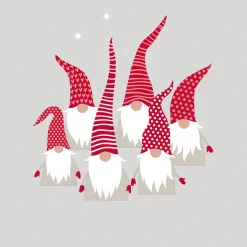Tissue-Serviette 24 x 24 cm Scandic Santas 3-lagig
