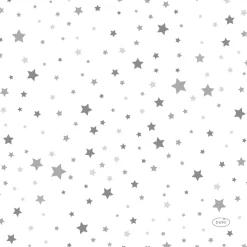 Tissue-Serviette 33 x 33 cm Silver Stardust 3-lagig