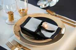 Tissue-Serviette 33 x 33 cm Silver 3-lagig