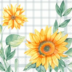 Tissue-Serviette 33 x 33 cm Sunflower Day 3-lagig
