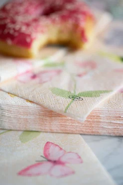 Tissue-Serviette 33 x 33 cm Sweet Peach 3-lagig