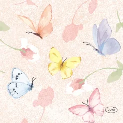 Tissue-Serviette 24 x 24 cm Sweet Peach 3-lagig