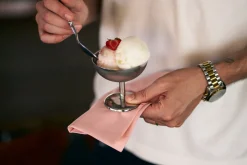 Tissue-Serviette 33 x 33 cm Tessuto Dusty Pink 3-lagig