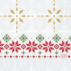 Tissue-Serviette 24 x 24 cm Tradition 3-lagig