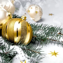 Tissue-Serviette 33 x 33 cm Twig and Bauble 3-lagig