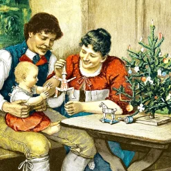 Tissue-Serviette 33 x 33 cm Vintage Family 3-lagig