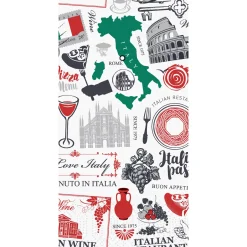 Tissue-Serviette 40 x 40 cm Viva Italia 2-lagig