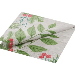 Tissue-Serviette 24 x 24 cm Winter Greenery 3-lagig