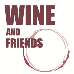 Tissue-Serviette 24 x 24 cm Wine and Friends 3-lagig