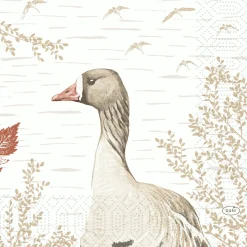Tissue-Serviette 33 x 33 cm Wood & Goose 3-lagig