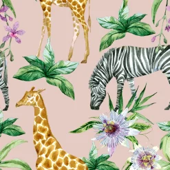 Tissue-Serviette 33 x 33 cm Zebras & Girafes 3-lagig