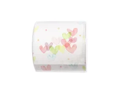 Toilettenpapier Hearts Pastel 3-lagig