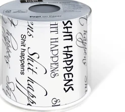 Toilettenpapier Shit Happens 3-lagig