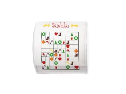 Toilettenpapier Xmas Sudoku 3-lagig