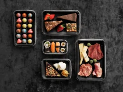 Tray Contrast Slim Small 240 ml Schwarz