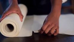 Velviq® Tête-à-Tête-Tischläufer 0,4 X 24 m Weiß